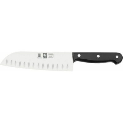 Μαχαίρι Icel 271.8685.18 santoku με αυλάκια βακελίτη μαύρη λαβή Μαχαίρι Icel 271.8685.18 santoku με αυλάκια βακελίτη μαύρη λαβή