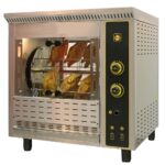 Κοτοπουλιέρα αερίου με καλάθια T16G SER GAS