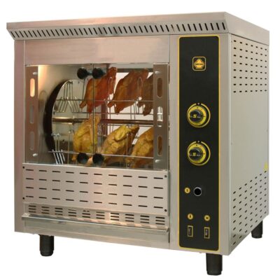 T16G-1z Κοτοπουλιέρα αερίου με καλάθια T16G SER GAS