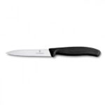 VICTORINOX Μαχαίρι κουζίνας 10 εκ. Οδοντωτό Μαύρο 6.7733
