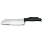 Μαχαίρι Santoku 17 εκατ. μαύρη λαβή Swiss Classic VICTORINOX