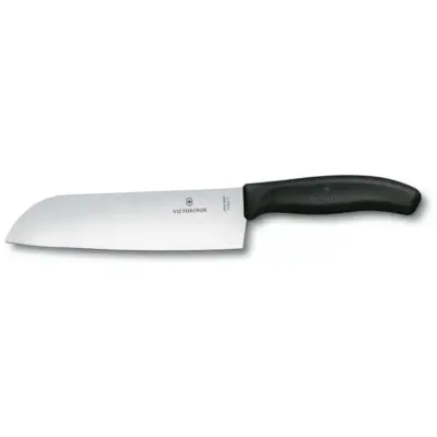 cut_6_8503_17__s1 Μαχαίρι Santoku 17 εκατ. μαύρη λαβή Swiss Classic VICTORINOX