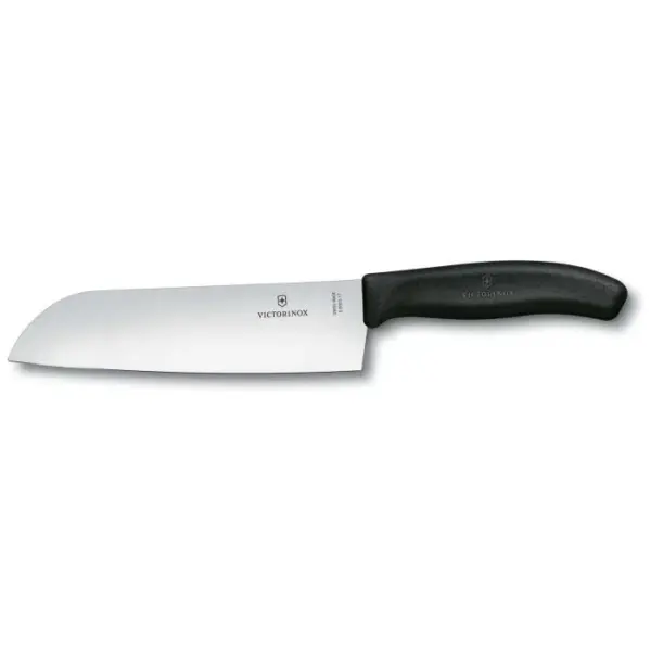 cut_6_8503_17__s1 Μαχαίρι Santoku 17 εκατ. μαύρη λαβή Swiss Classic VICTORINOX