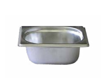 ΔΟΧΕΙΟ-GASTRONORM-1-6-INOX Επαγγελματικό δοχείο Gastronorm 1/6-200 inox για οργάνωση κουζίνας