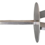 Βάση για γύρο βιτρίνας INOX