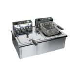 Διπλή Φριτέζα Ηλεκτρική Επιτραπέζια F120 12+12lt M&M